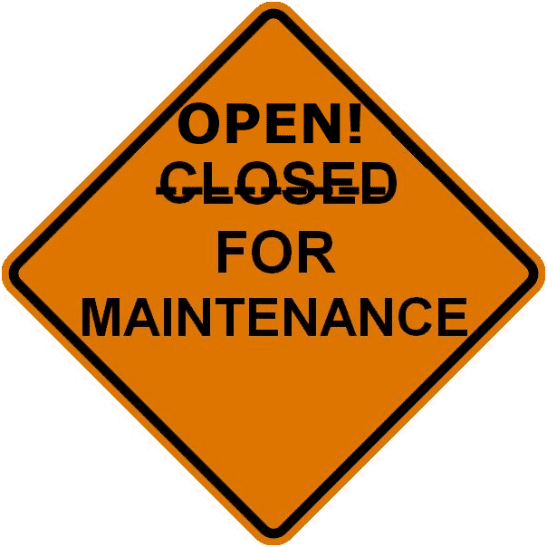 Website maintenance